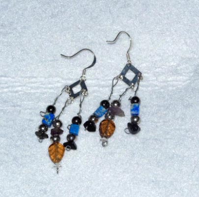 Lapis Drop Earrings